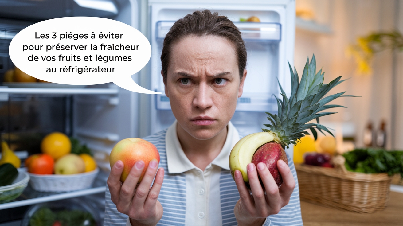 Les 3 pièges à éviter pour préserver la fraîcheur de vos fruits et légumes au réfrigérateur