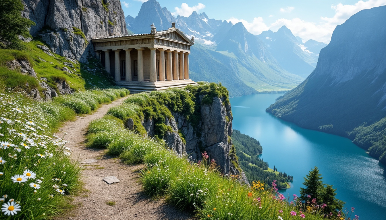 partez pour une aventure unique en suisse et découvrez un temple grec secret niché dans la nature. cette randonnée vous récompensera avec des panoramas à couper le souffle sur le lac, offrant une expérience inoubliable entre histoire et beauté naturelle.