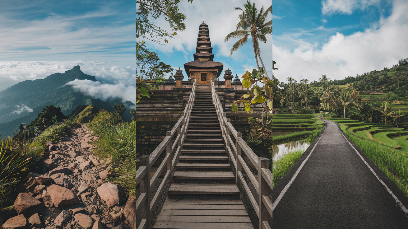 Bali : Les 3 sentiers de randonnée à explorer absolument au cours de votre existence