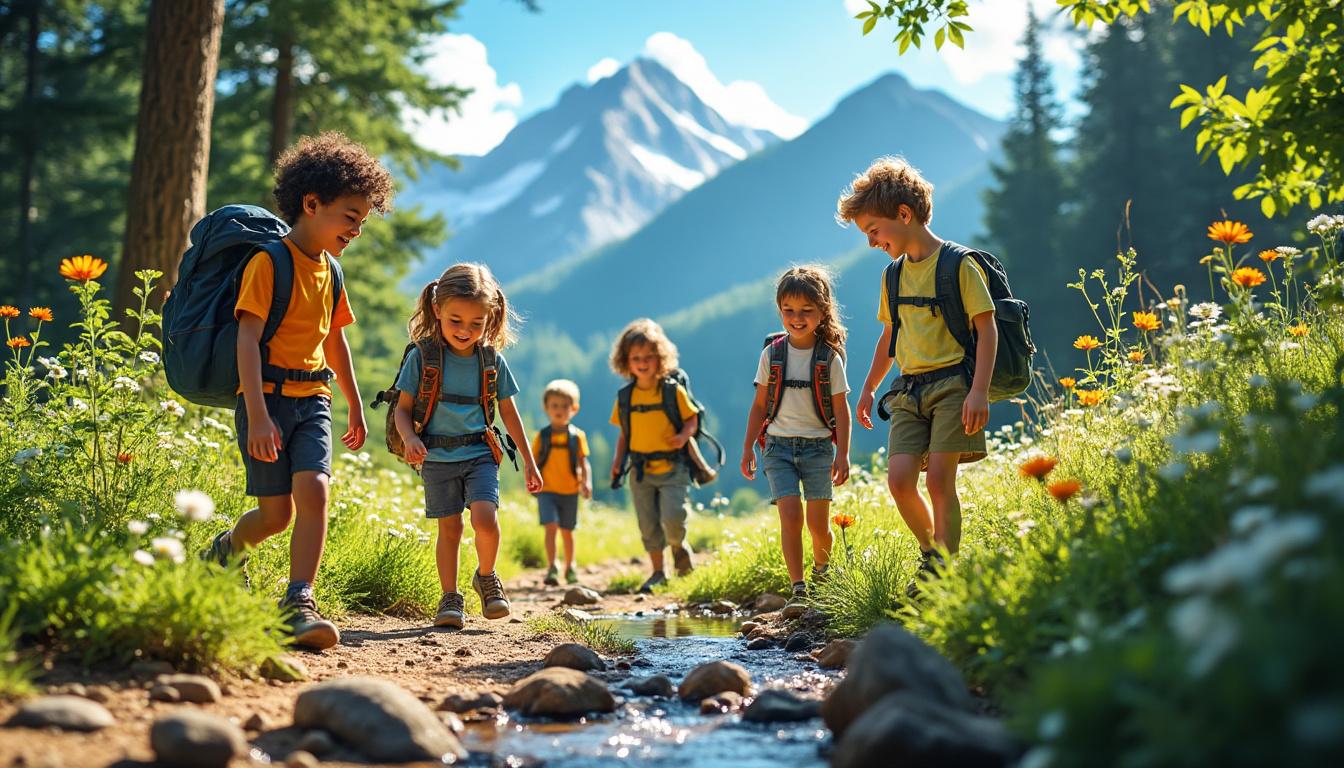 découvrez comment la randonnée offre aux enfants bien plus que des leçons en salle de classe. une véritable école de vie qui développe leur autonomie, leur respect de la nature et leur esprit d'aventure.