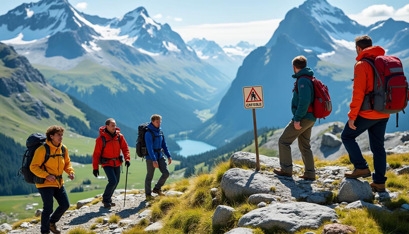 découvrez comment les tensions croissantes entre randonneurs désobéissants et professionnels de la montagne perturbent l'harmonie des alpes suisses. un regard approfondi sur les enjeux de sécurité et de respect de l'environnement.