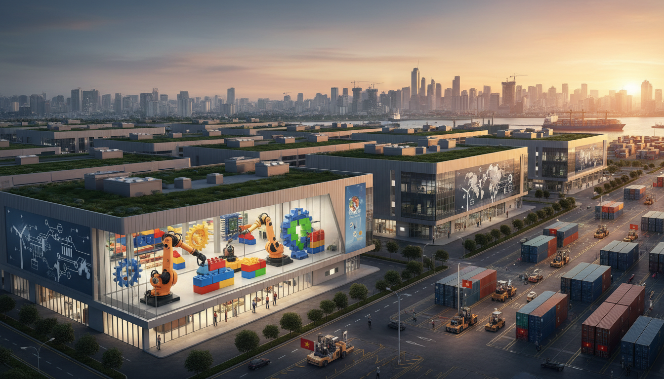 découvrez comment le vietnam, surnommé le "lego" de l'asie, devient un centre industriel majeur grâce à l'accord evfta, boostant son industrie et ses exportations.